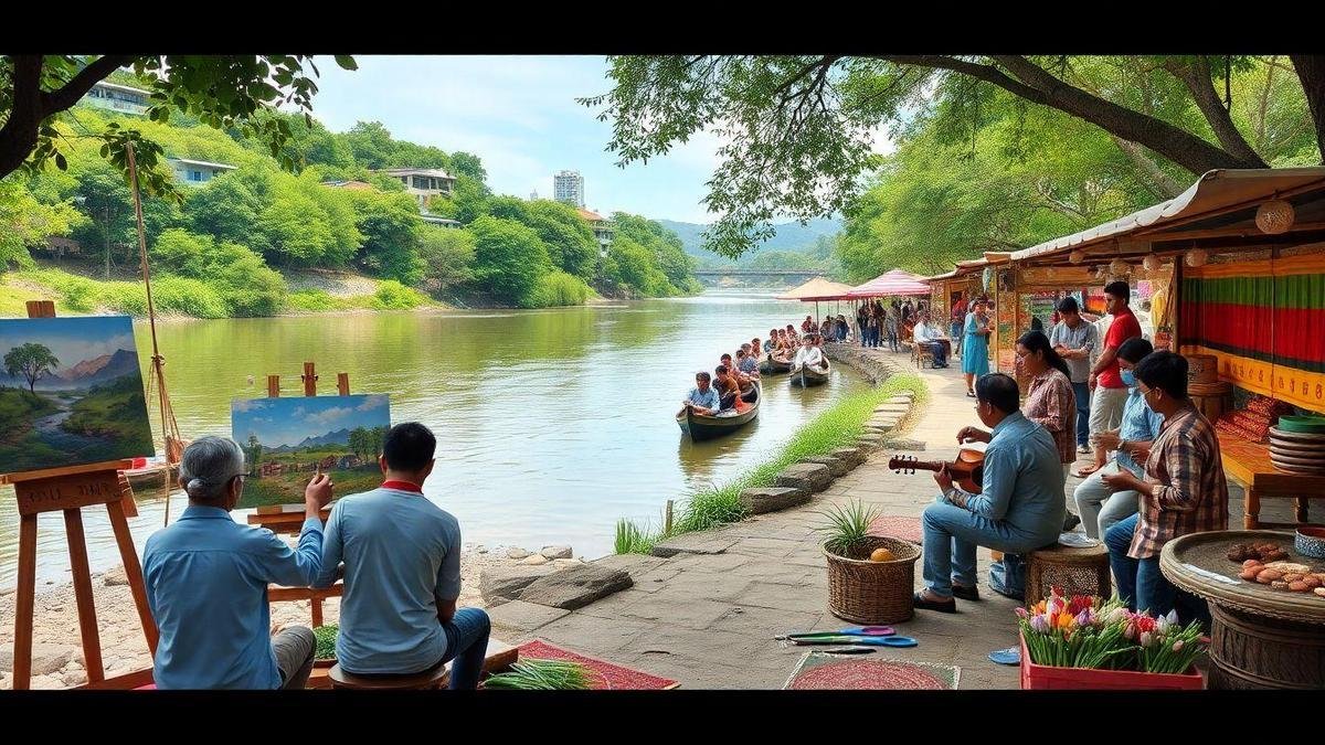 Art and Culture Influenced by River Ecotourism