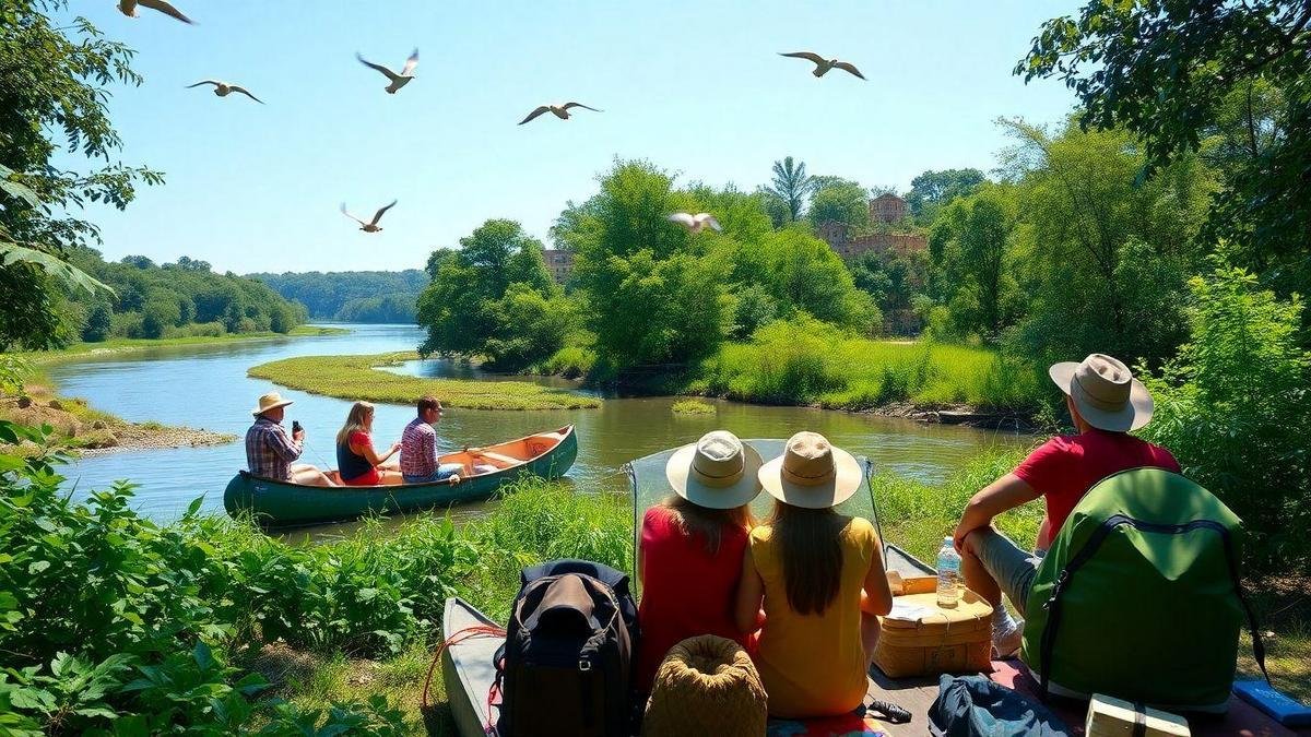 Designing River Tour Itineraries for Eco-Fun