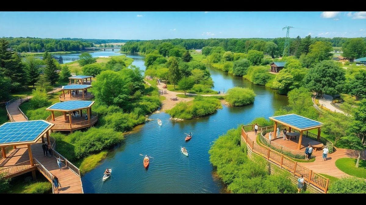 Installation of Ecofriendly Facilities Boosts River Fun