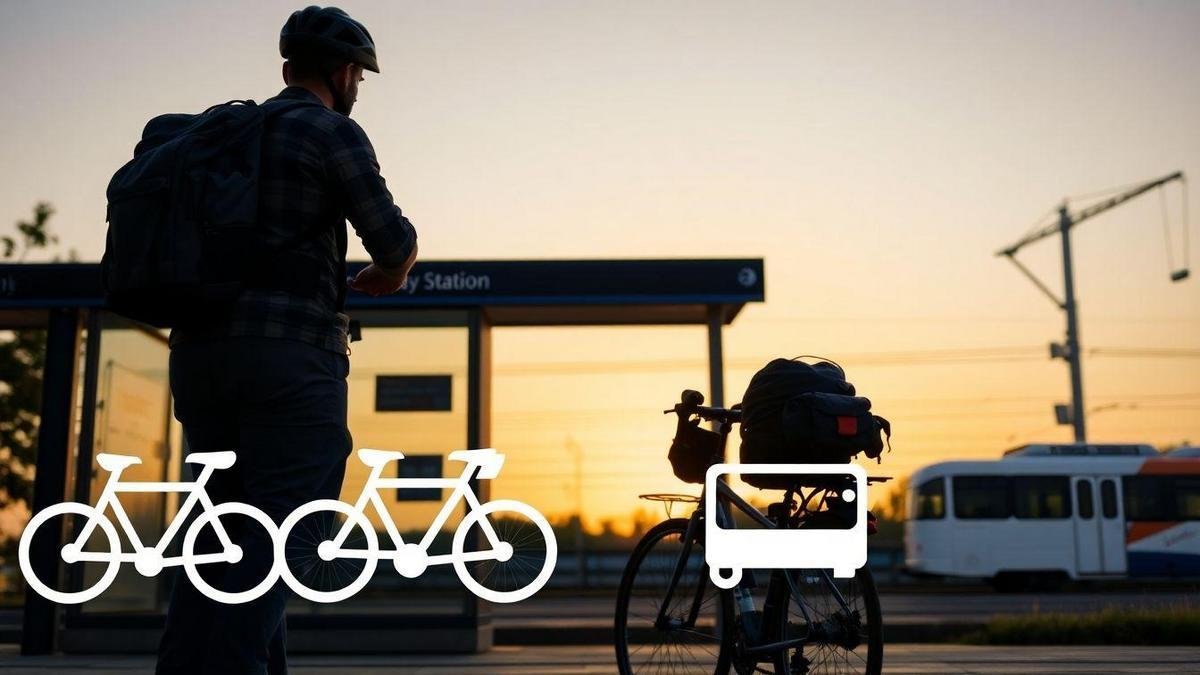 Sustainable intermodality: how to combine bike, bus and train on your adventure trips
