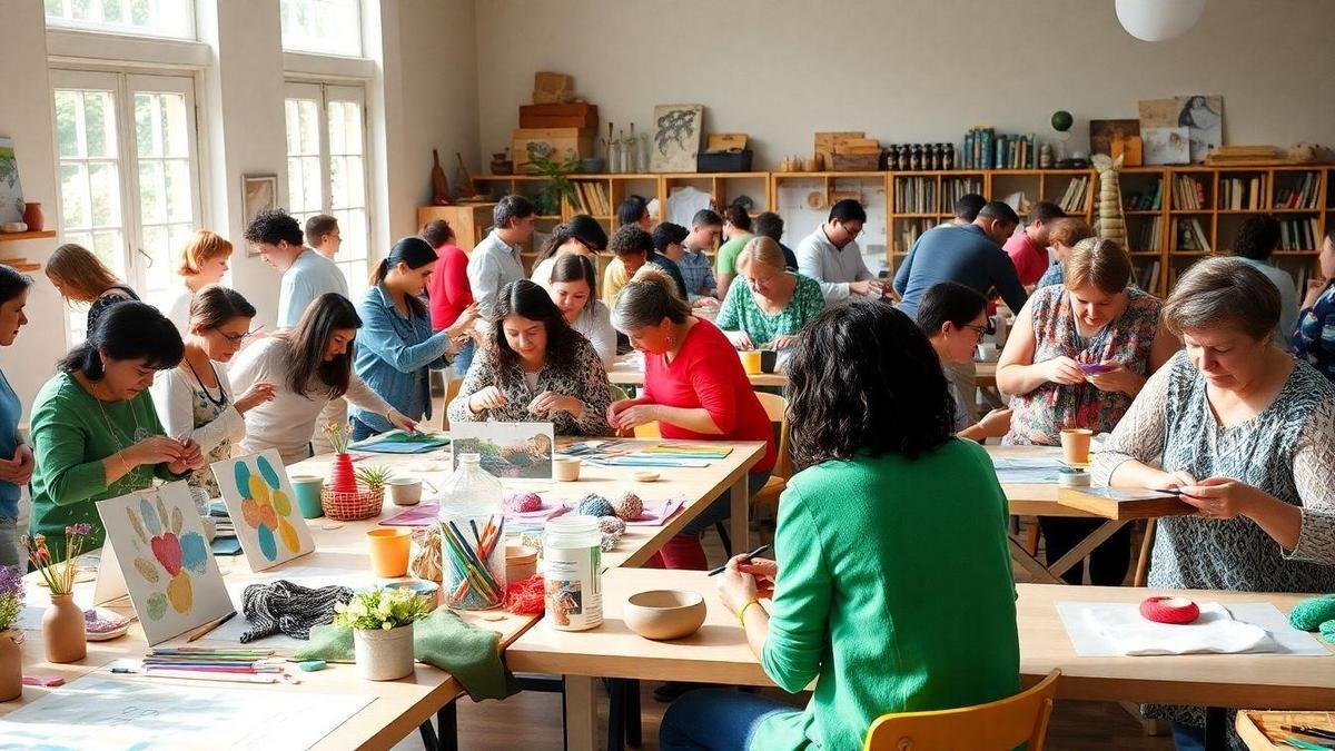 Improving Community Engagement with Craft Workshops