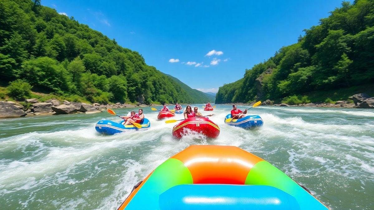 Thrilling Activities for Beginners in Rafting