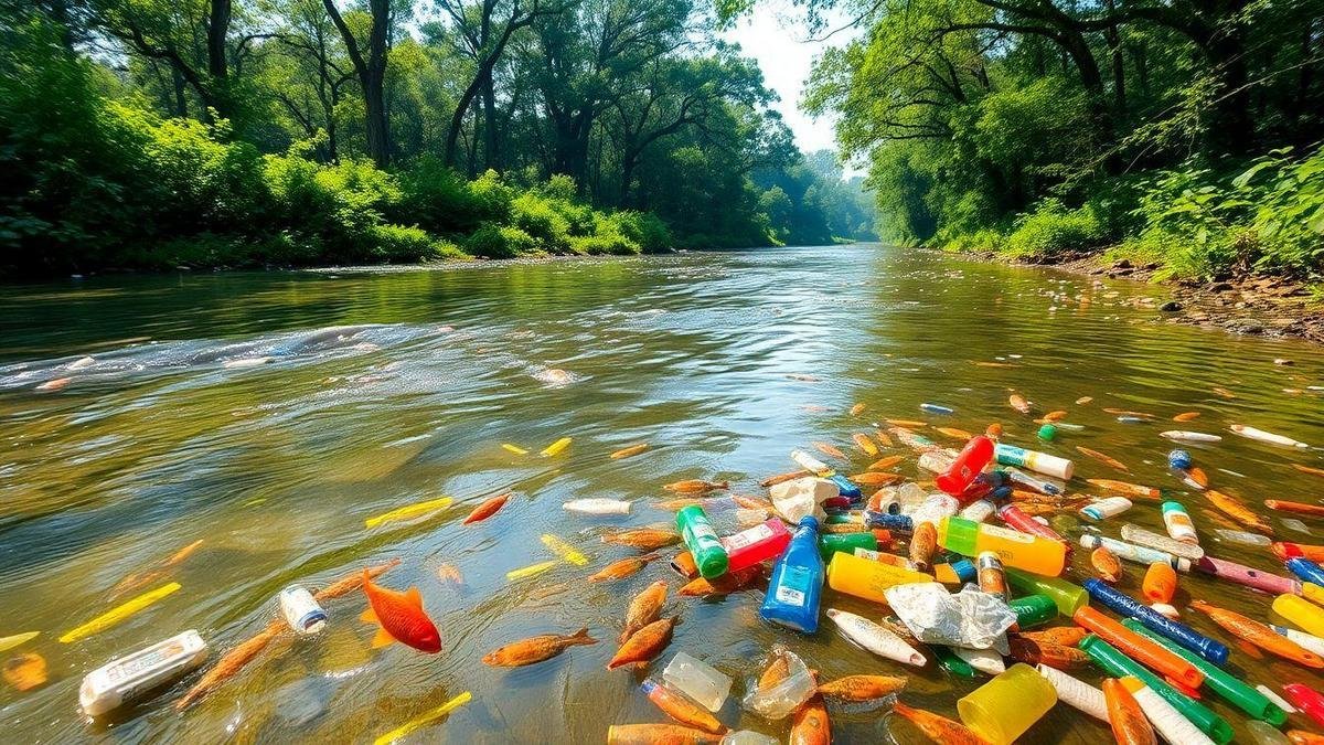 Impact of Plastic Pollution on River Wildlife