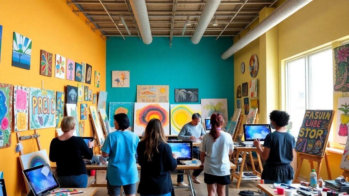 Integrating Modern Technology in Local Art